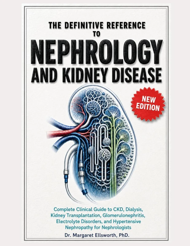 THE DEFINITIVE REFERENCE TO NEPHROLOGY AND KIDNEY DISEASE: Complete Clinical Guide to CKD, Dialysis, Kidney Transplantation, Glomerulonephritis, Electrolyte Disorders, and Hypertensive Nephropathy