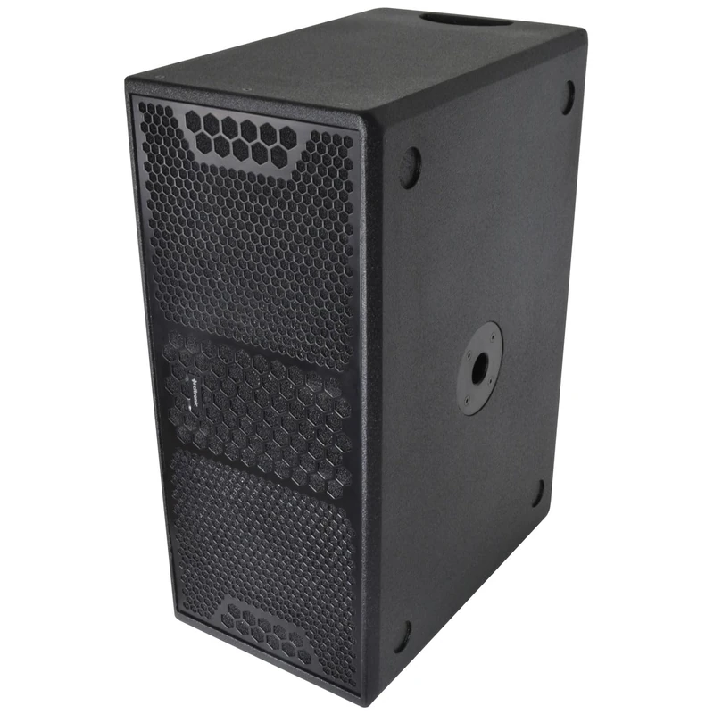 Citronic CASA-210B Dual 10" Passive Subwoofer Cabinet 1200W Peak Power | Portable PA Sub Woofer Speaker for DJ, Live Sound, Install, Stage Bass System, Compact Floor Cabinet