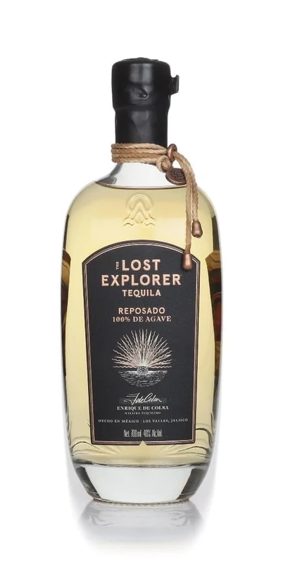 The Lost Explorer Tequila Reposado, 70cl | Small Batch Artisanal Tequila | Triple-Cask Matured | 40% ABV