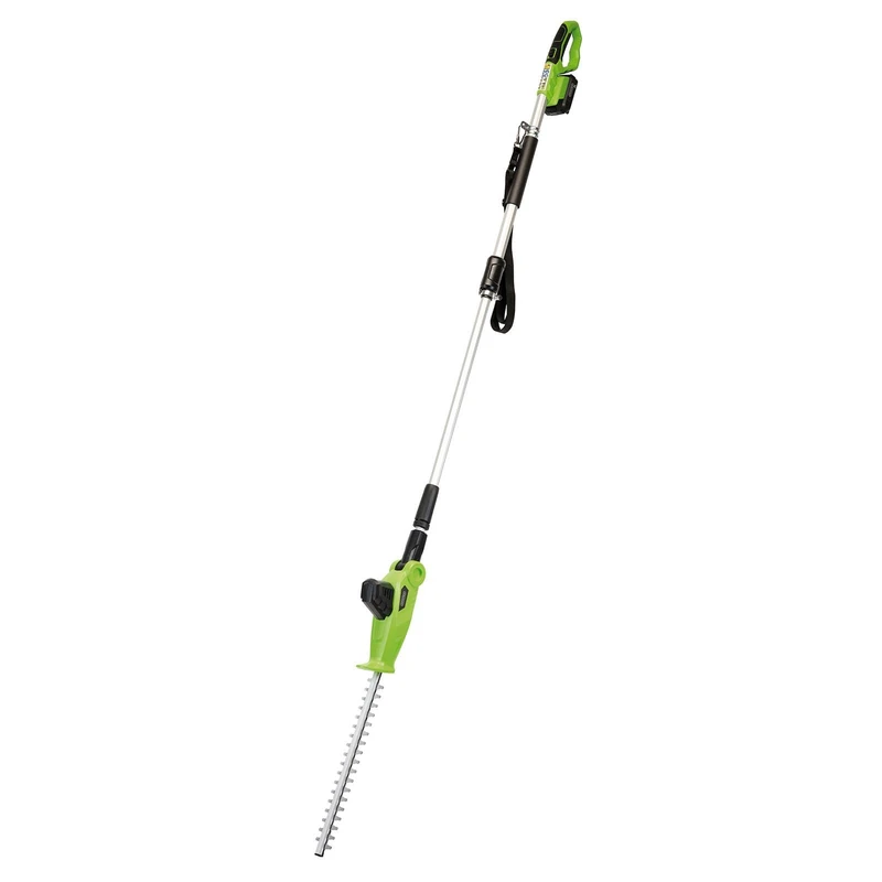 Draper 31865 18V Pole Hedge Trimmer, 1 x 2.0Ah Battery, 1 x Charger - Image 1