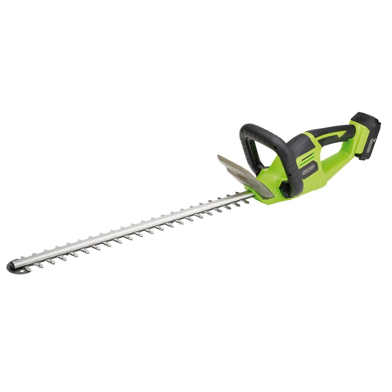Draper 31862 18V Hedge Trimmer, 1 x 2.0Ah Battery, 1 x Charger - Image 1