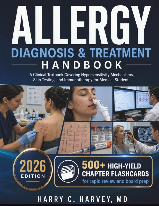 Allergy Diagnosis & Treatment Handbook: A Clinical Textbook Covering Hypersensitivity Mechanisms, Skin Testing, and Immunotherapy for Medical Students: 6 - Image 1