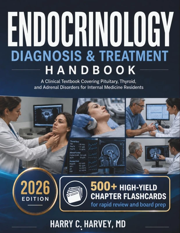 Endocrinology Diagnosis & Treatment Handbook: A Clinical Textbook Covering Pituitary, Thyroid, and Adrenal Disorders for Internal Medicine Residents