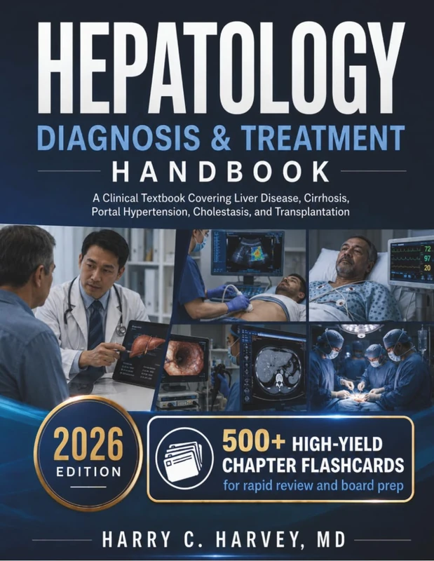 Hepatology Diagnosis & Treatment Handbook: A Clinical Textbook Covering Liver Disease, Cirrhosis, Portal Hypertension, Cholestasis, and Transplantation: 4