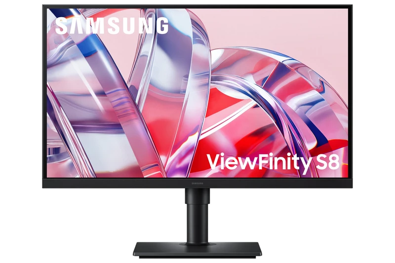 Samsung Viewfinity S80H 27" 4K 3840x2160 IPS Monitor, HDR10, HDMI, Displayport, USB 3.2, Height Adjust, Eye,Saver Mode, LS27H804EAUXXU