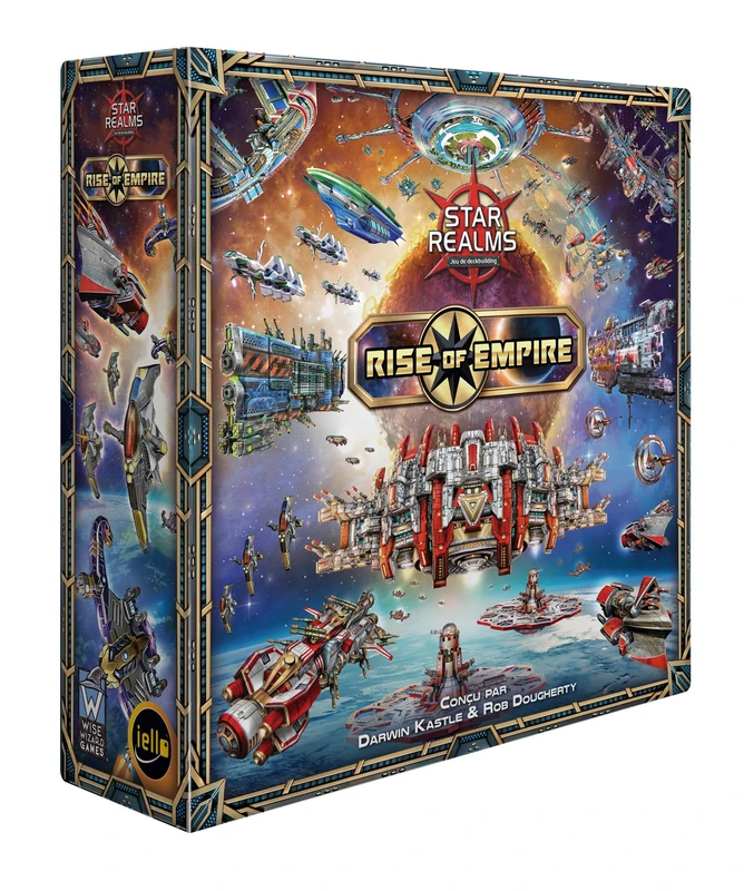 IELLO Star Realms Rise of Empire - Legacy Deck-Building Game and Space Strategy - 12 Scenario Scalable Campaign - 2 Players - Ages 12+