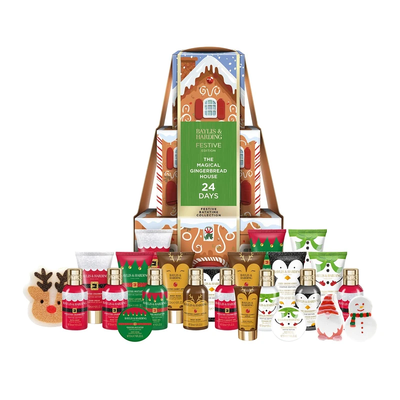 Baylis & Harding Festive Edition Bath Advent Calendar Gift Set 1 Pack