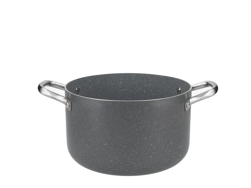H&H Heritage 24cm Saucepan - Aluminium with Non-Stick Ceramic Coating - 2 Handles - Suitable for All Hobs Including Induction