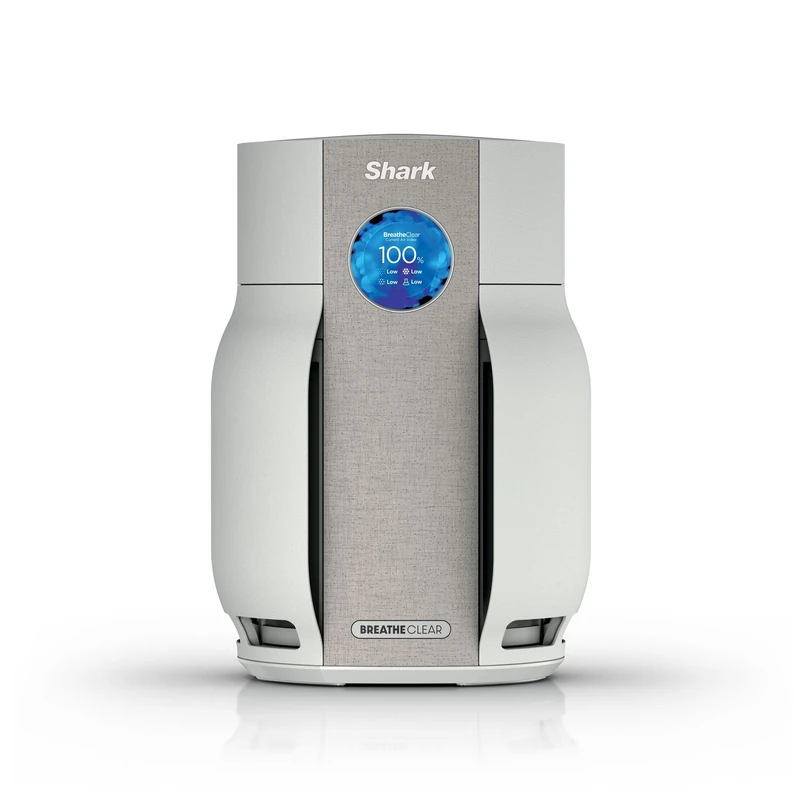 Shark BreatheClear with NeverChange6 Air Purifier, Exceeds HEPA Filter Standards, Automatic Sensing, Medium Room Coverage, Dune, HP162UKSD