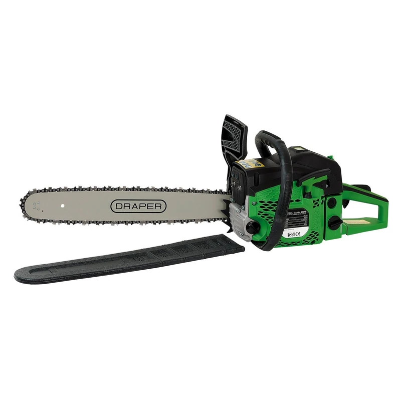 Draper 30274 Petrol Chainsaw, 51cc, 500mm/20