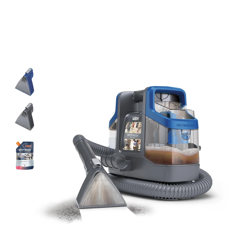 Vax SpotWash Mini Duo Spot Cleaner, Portable Carpet Cleaner Machine, Lightweight Stain & Odour Remover for Rugs, Furniture, Stairs & Cars, 2.9kg (CDSW-MCXT)