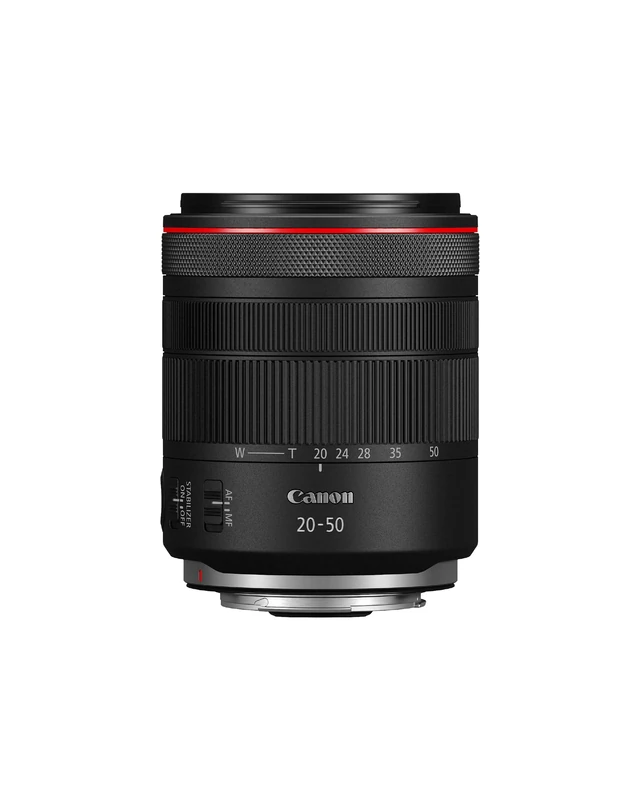 Canon RF 20-50mm F4L IS USM PZ Camera Lens | Power Zoom for Video & Photography | With Optical Image Stabiliser & f/4 Maximum Aperture | For Content Creation & Vlogging - Image 1