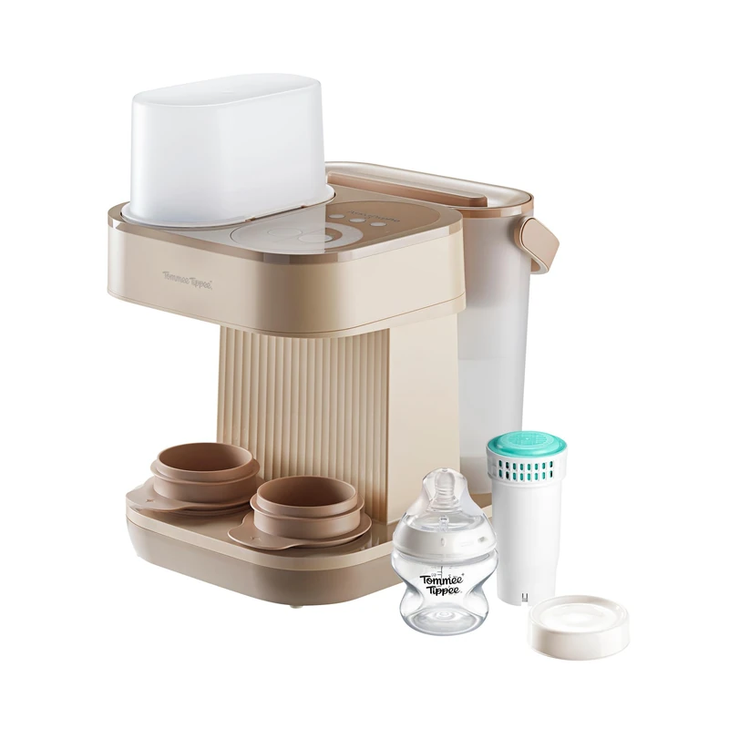 Tommee Tippee Limited Edition Nutmeg Perfect Prep Pro Machine, Formula Powder Dispenser & Baby Bottle Maker with Antibacterial Water Filter & Personalised App Support - Image 1