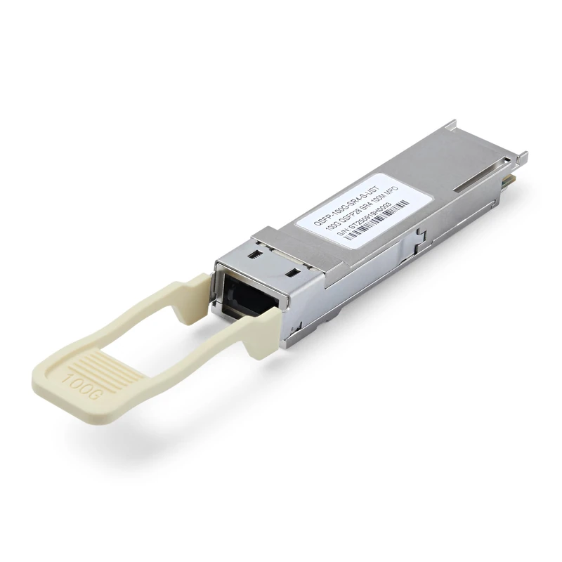 StarTech MSA Uncoded QSFP Module, 100Gbps Multi Mode Fiber (MMF), 100m [328ft], MPO Transceiver, 850nm