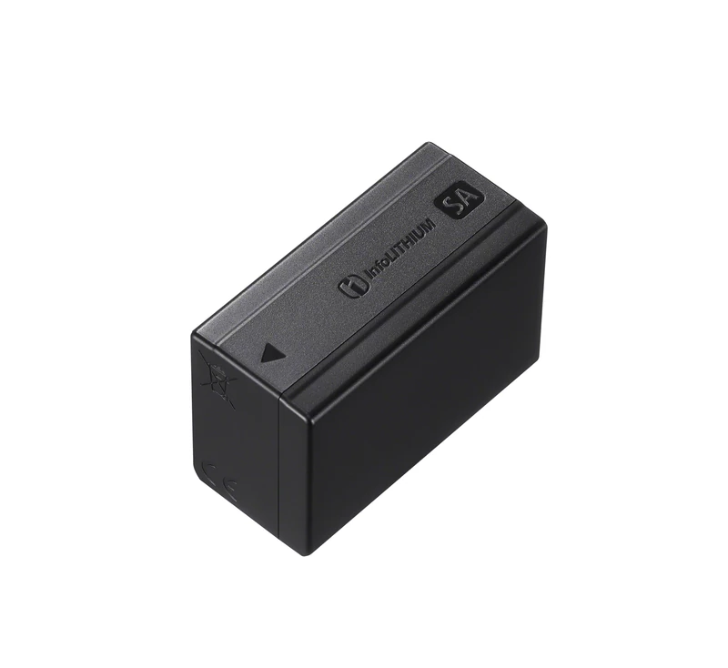 Sony NP-SA100 High-Performance Battery – USB-C Fast Charging, 17% More Power Than NP-FZ100, Compatible with Sony Alpha 7R VI