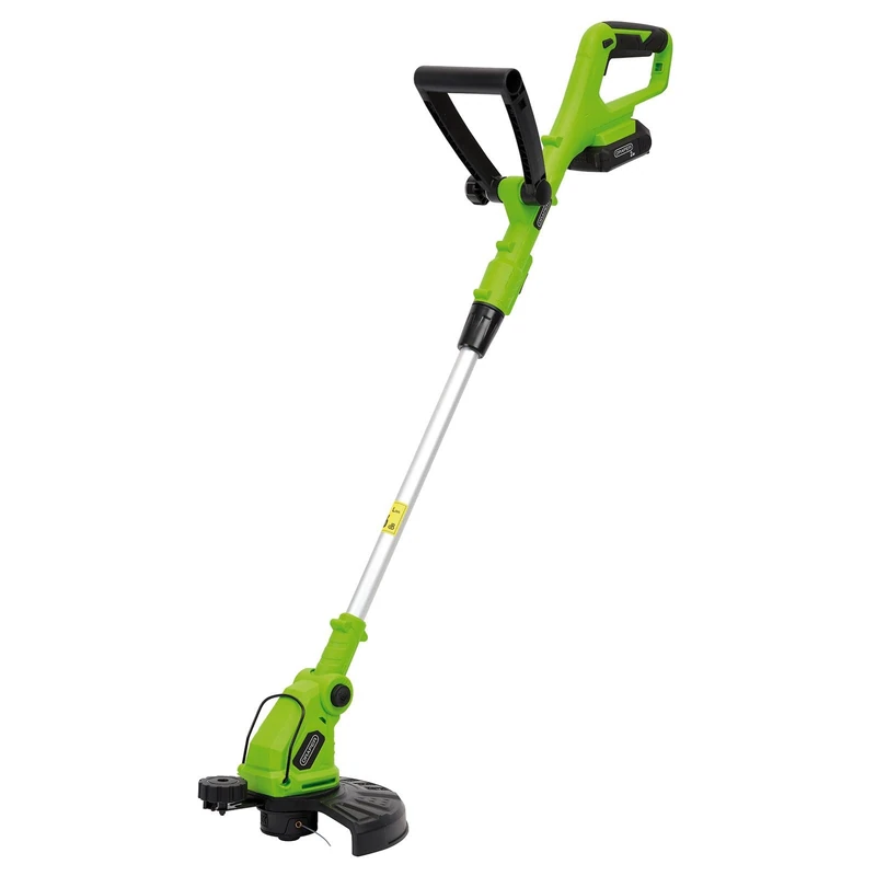 Draper 31860 18V 2-in-1 Grass Trimmer, 1 x 2.0Ah Battery, 1 x Charger - Image 1