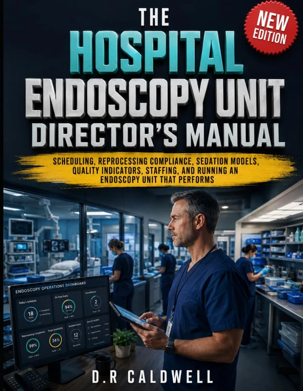 The Hospital Endoscopy Unit Director's Manual: Scheduling, Reprocessing Compliance, Sedation Models, Quality Indicators, Staffing, and Running an Endoscopy Unit That Performs - Image 1
