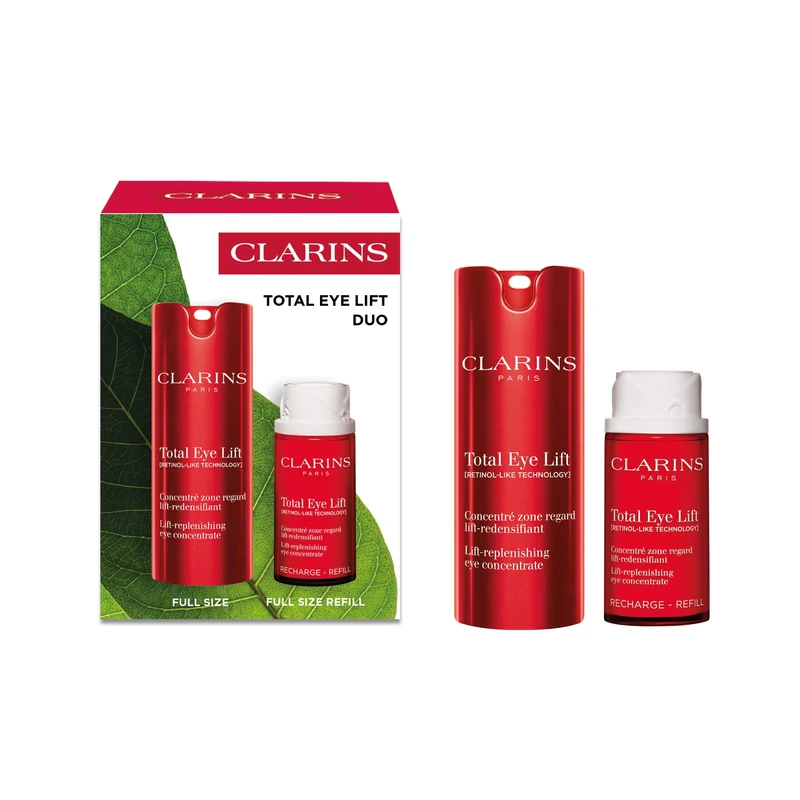 Total Eye Lift Bundle | Contains 15ml and Refill 15ml | Anti Aging Eye Cream | Targets Wrinkles, Crow's Feet, Dark Circles and Puffiness For a Visible Eye Lift in 30 Seconds