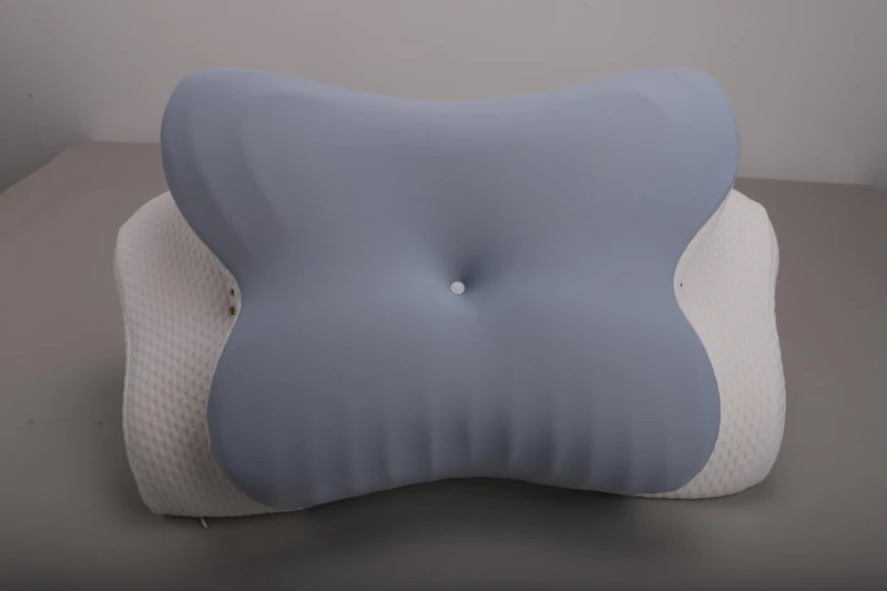 MISSCOZY Butterfly Memory Foam Pillow (Grey-1)