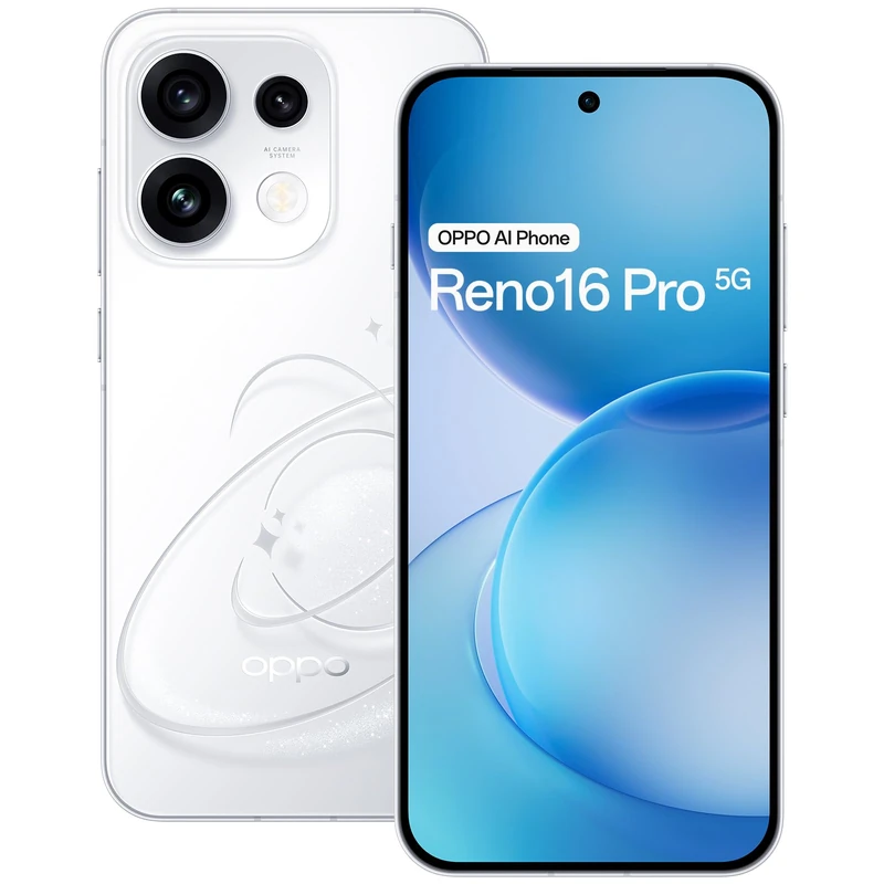 OPPO Reno16 Pro 5G 512GB 12GB RAM Pop White