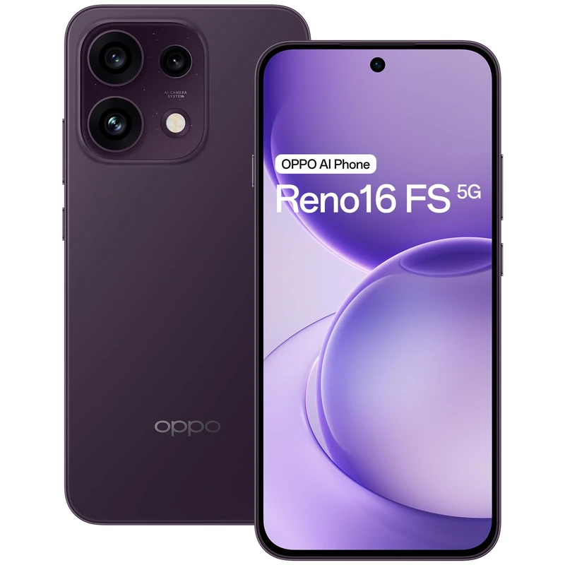 OPPO Reno16 FS 5G 512GB 8GB RAM Twilight Violet