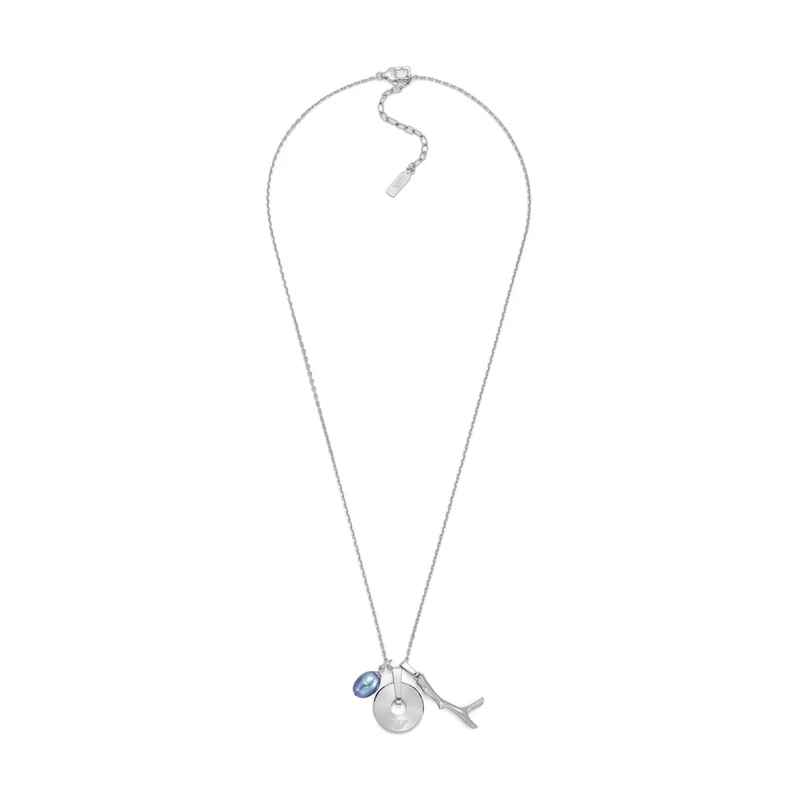 Emporio Armani Men's Silver-Tone Necklace, EGS3315040