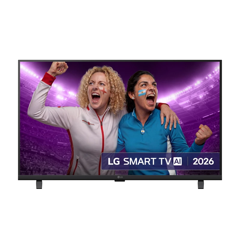 LG LED AI LB650B 32 inch HD Smart TV - 32LB650B6LA (α5 AI Processor Gen9, 60Hz, HDR10, Google Cast, Apple AirPlay 2) [Model year 2026]