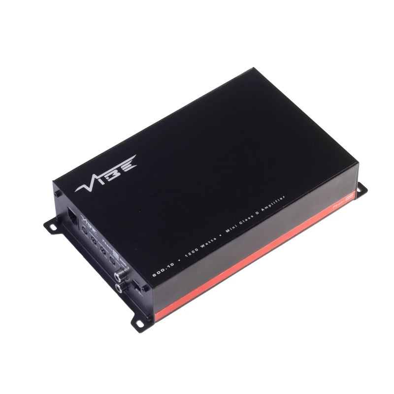 VIBE Audio PowerBox 650.1M Compact Class D Mono Car Amplifier 650W RMS Subwoofer Amplifier High Level Input