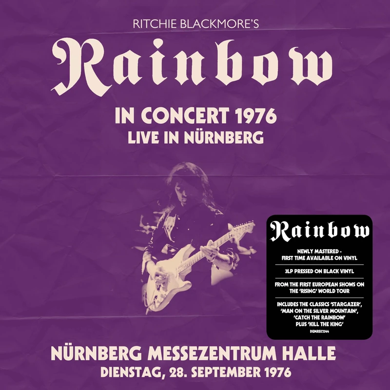 Ritchie Blackmore’s Rainbow, Live in Nurnberg 1976 - Nurnberg Messezentrum Halle 28.9.1976 [VINYL]