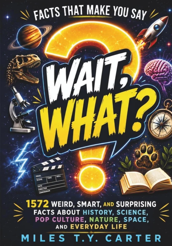 Facts That Make You Say “Wait, What?”: 1572 Weird, Smart, and Surprising Facts About History, Science, Pop Culture, Nature, Space, and Everyday Life