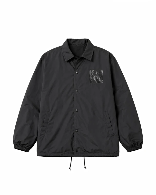 Homeboy Unisex Coach Jacket, Black, L
