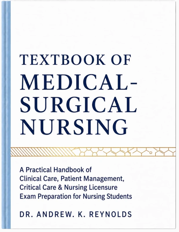 TEXTBOOK OF MEDICAL-SURGICAL NURSING: A Practical Handbook of Clinical Care, Patient Management, Critical Care & Nursing Licensure Exam Preparation for Nursing Students