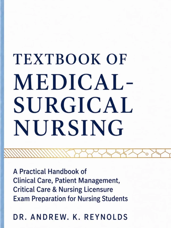 TEXTBOOK OF MEDICAL-SURGICAL NURSING: A Practical Handbook of Clinical Care, Patient Management, Critical Care & Nursing Licensure Exam Preparation for Nursing Students