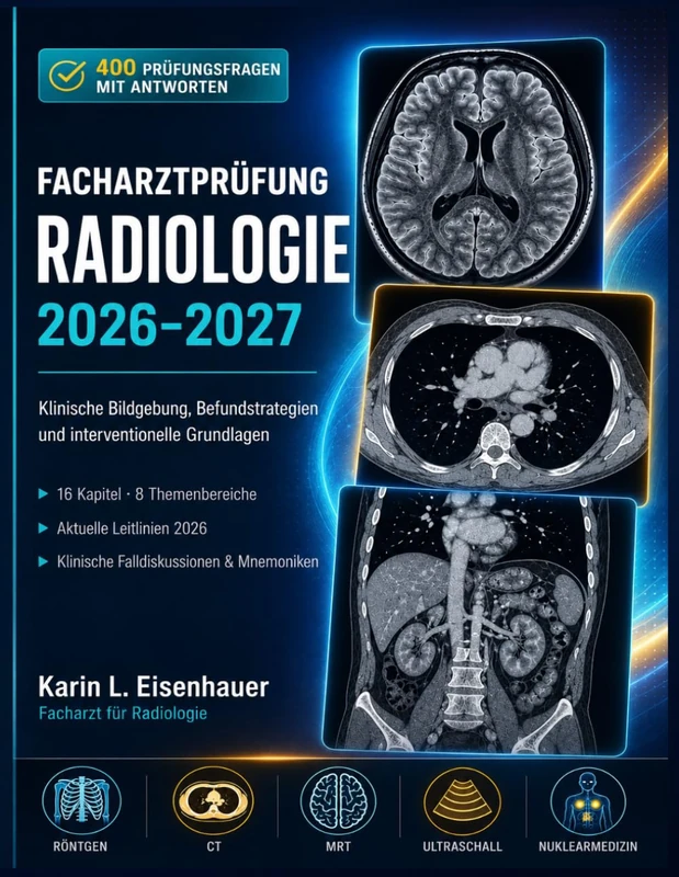 FACHARZTPRÜFUNG RADIOLOGIE 2026–2027: Klinische Bildgebung, Befundstrategien und interventionelle Grundlagen - Image 1