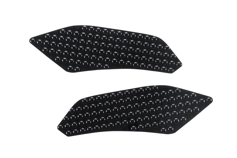 Puig 22653N Tank Protectors transparent adhesive protection with anti-slip technology and high resistance to impacts scratches and UV rays, Black