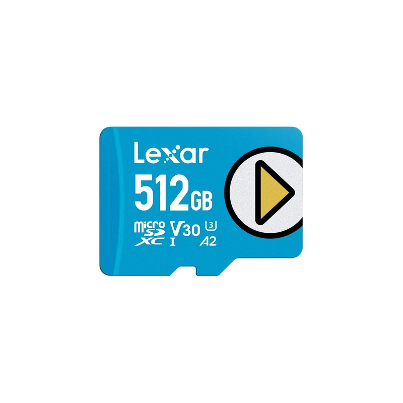 Lexar Micro SD Card 512GB, microSDXC UHS-I Card, up to 160MB/s read, Class 10, U3, V30, A2, 4K Video, High-Speed Memory Card for Switch 1, Portable Gaming Devices, Smartphones