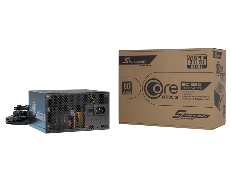 Seasonic Power Supply Core BC-850 ATX3 - SRP-CBC851-A5A51JF