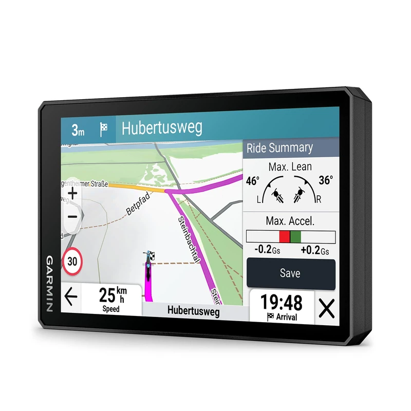 Garmin zūmo XT3 rugged All-Terrain Motorcycle Sat Nav, smaller 4.7" multi touch glass bright HD colour TFT screen, Lean angles, Custom route panning, Group rides, Adventurous routing,Traffic & weather