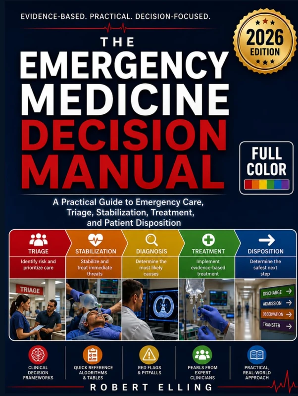 The Emergency Medicine Decision Manual: A Practical Guide to Emergency Care, Triage, Stabilization, Treatment, and Patient Disposition (The Elling Emergency Medicine Series)