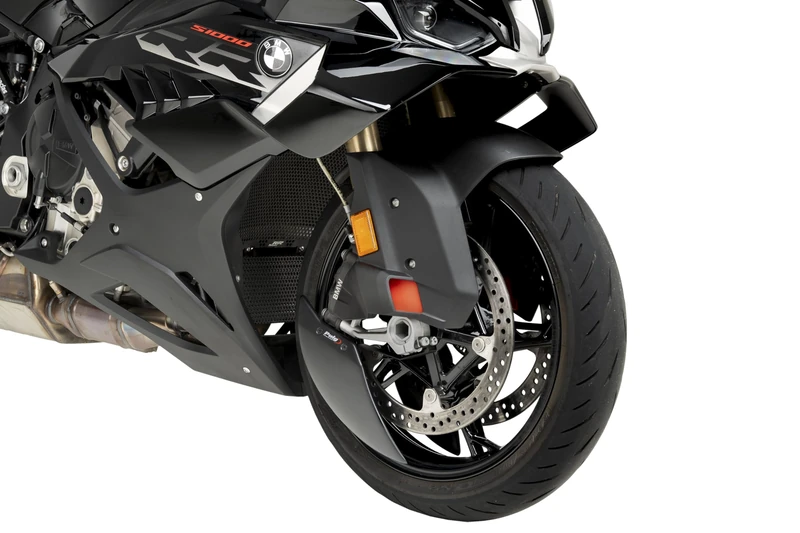 Puig 22698J Aero Wheel Deflector aerodynamic ABS wheel deflector improving stability and reducing turbulence, Matte Black - Image 1