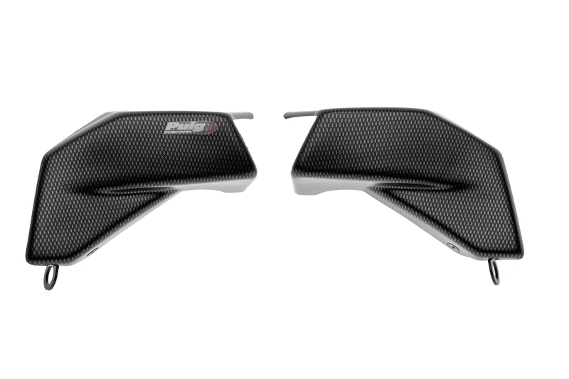Puig 22664C Air Duct aerodynamic brake cooling ducts with improved thermal performance and optimized airflow, Carbon Look
