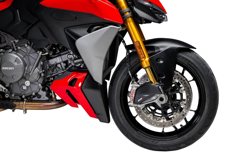 Puig 22739J Air Duct aerodynamic brake cooling ducts with improved thermal performance and optimized airflow, Matte Black