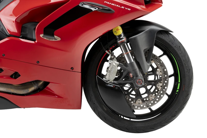 Puig 22665N Aero Wheel Deflector aerodynamic ABS wheel deflector improving stability and reducing turbulence, Black