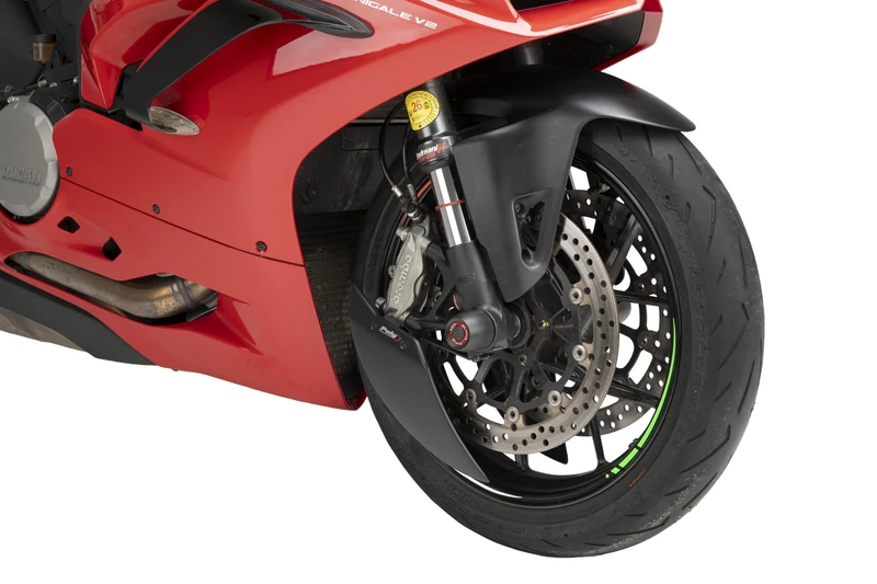 Puig 22665J Aero Wheel Deflector aerodynamic ABS wheel deflector improving stability and reducing turbulence, Matte Black - Image 1