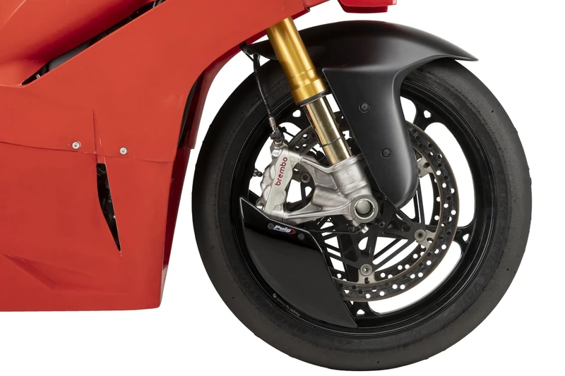 Puig 22797N Aero Wheel Deflector aerodynamic ABS wheel deflector improving stability and reducing turbulence, Black