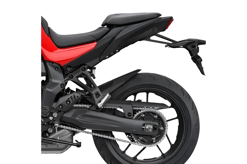 Puig 22895J Rear Fender Extension extra splash protection, Matte Black
