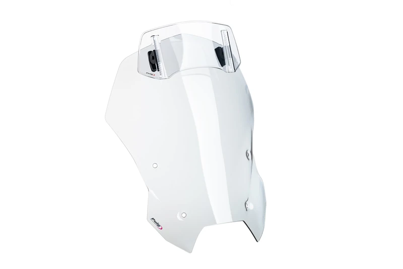 Puig 22862H Touring Windscreen With Visor improved wind protection, Smoke