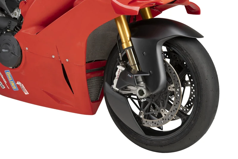 Puig 22797J Aero Wheel Deflector aerodynamic ABS wheel deflector improving stability and reducing turbulence, Matte Black - Image 1