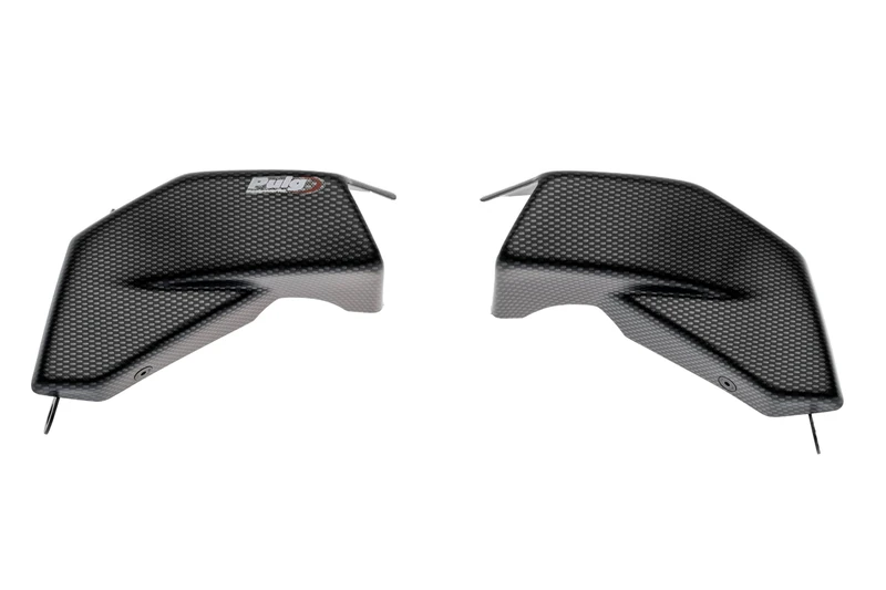 Puig 22387C Air Duct aerodynamic brake cooling ducts with improved thermal performance and optimized airflow, Carbon Look