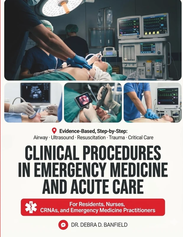 Clinical Procedures in Emergency Medicine and Acute Care: Evidence-Based, Step-by-Step Guide to Airway Management, Ultrasound-Guided Procedures, Resuscitation, Trauma, and Critical Care